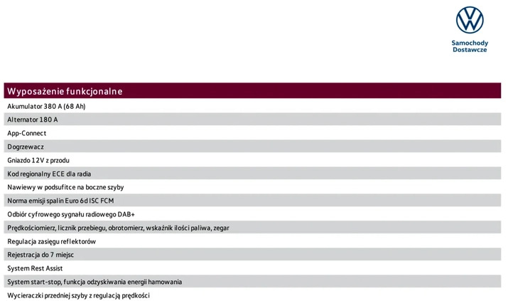 Volkswagen Multivan cena 229900 przebieg: 38400, rok produkcji 2021 z Gdańsk małe 562